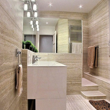 Rénovation d'une salle de douche dans un appartement à Neuilly-sur-Seine