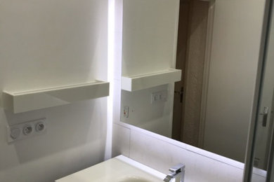 Rénovation salle de bain avec douche à l'italienne - de 6 m²