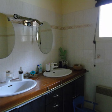 Rénovation salle de bain en salle d'eau AVANT