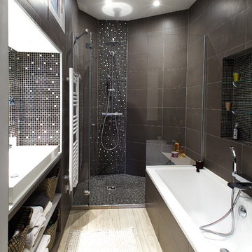 Rénovation totale d'une salle de bain d'un appartement Haussmannien à Paris XVII