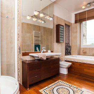 Inspiration for a mediterranean bathroom in Toulouse.