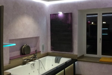 Idées déco pour une salle de bain romantique.