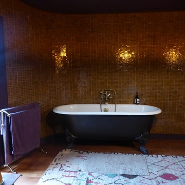 Salle de bain en mosaïque de zelliges - PARIS 16