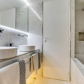 Salle de bain parentale