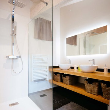 Salle de bain - Rénovation d'un appartement dans l'hyper centre de Toulouse
