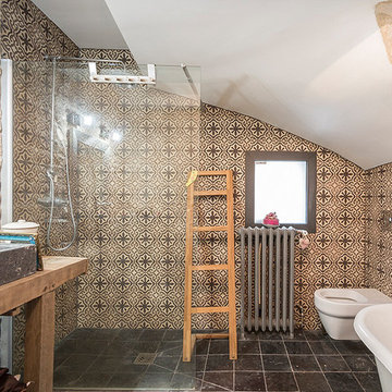 Transformation d'un bâtiment industriel en loft et maison familiale