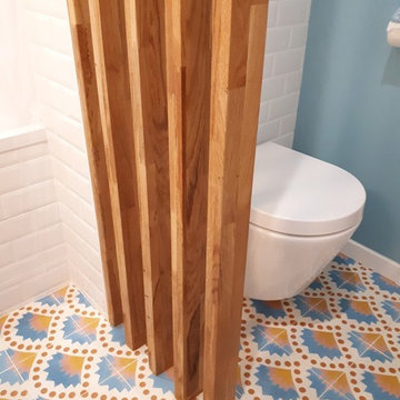 Une salle de bain à Romainville