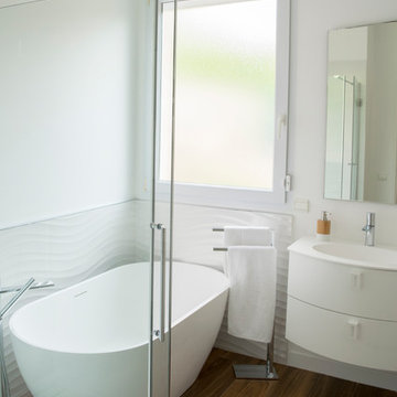 Une salle de bain moderne et design