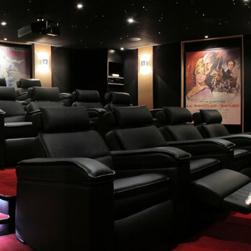 Home Cinéma privé design de luxe 45 m2, Salon de Provence (13) – VOTRE CINEMA