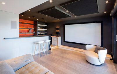 Garage de la Semaine : 30 m² se muent en salle de cinéma tout confort