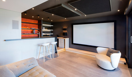 Garage de la Semaine : 30 m² se muent en salle de cinéma tout confort