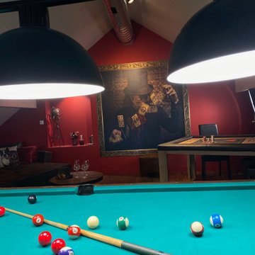 SALLE DE JEUX STYLE DANDY BAROQUE