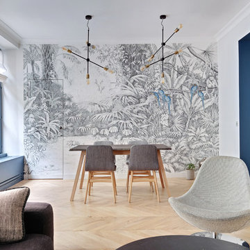 A Paris, un appartement haute couture inspiré de l’hôtellerie de luxe
