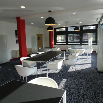 Aménagement intérieur : salon VIP restaurant d'entreprise