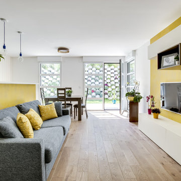 Appartement avec optimisation de l'espace et décoration