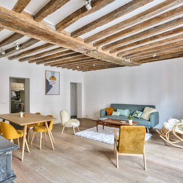 Appartement parisien d'inspiration scandinave