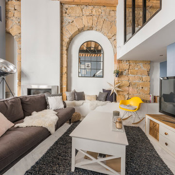 Canut rénové par architecte - salon