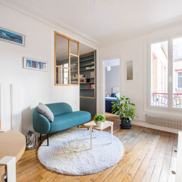 Conserver et accentuer le charme de son appartement parisien - Projet Chalon