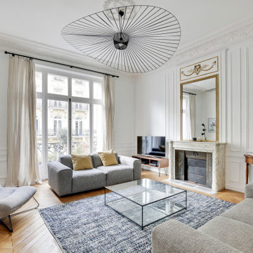 La renaissance d’un appartement haussmannien parisien