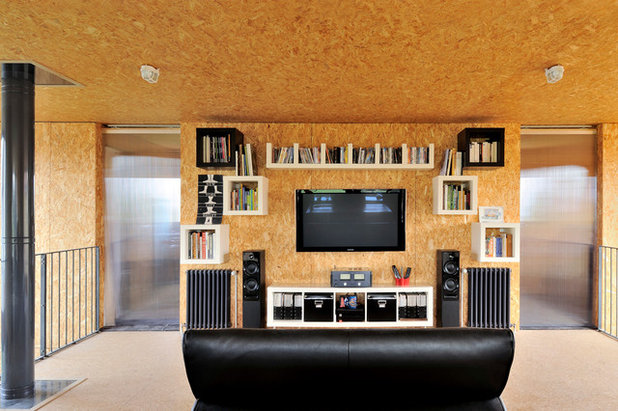 Industrial Sala de estar by Frenchie Cristogatin Photographe d'Architecture