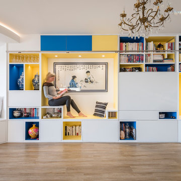 Meuble bibliothèque sur mesure