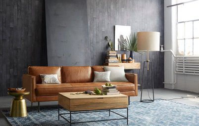 9 Ways to Work Your Room Around a Midcentury-style Sofa