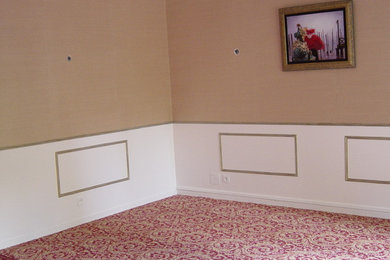 Cette image montre une salle de séjour traditionnelle.