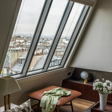 Sous les toits de Paris, renaissance d’un appartement