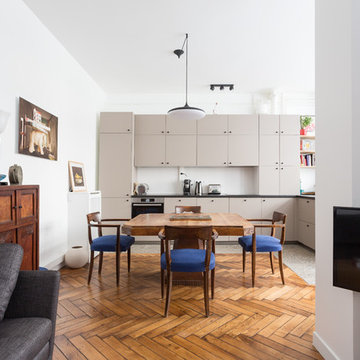 Rénovation d'ateliers-bureaux en un appartement parisien - Projet Saint-Denis