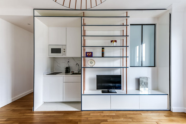 Современный Семейная комната by Lagom architectes