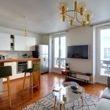 Renovation integrale d'un appartement parisien de 50m²