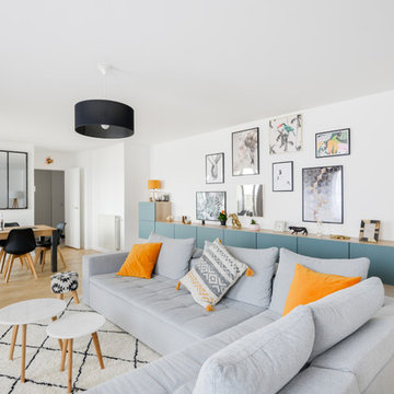 Rénovation pièce à vivre et cuisine pour un achat d'appartement