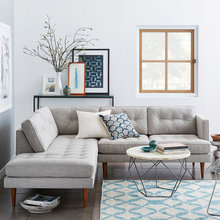 How to Work Your Room Around a Grey Sofa