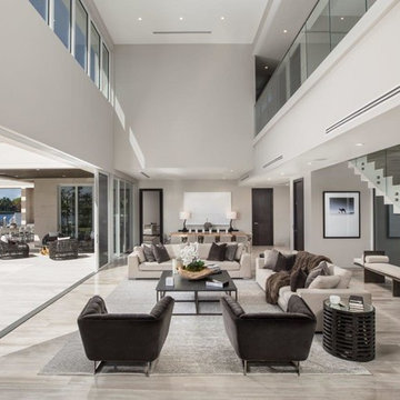 AGD Architects diseña lujo y bienestar con KRION, en Gables Estates Club, Miami