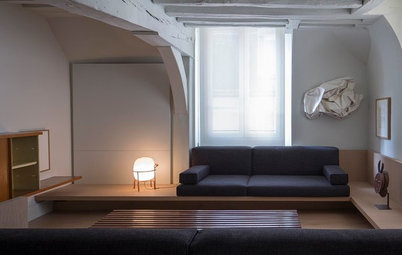 Casas Houzz: Un apartamento abuhardillado para dos en París