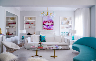 My Houzz: A Colourful and Stylish Rented Flat