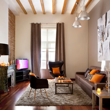 DECORACION Y REFORMA EN LOFT CALLE PUERTAFERRISA BARCELONA