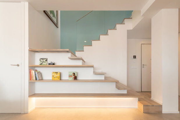 Moderno Escalera by GAP interiorismo