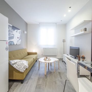 Rehabilitación y decoración de pisos en c/Monteleón (Madrid)