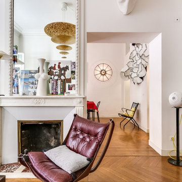 4m sous plafond dans de l'haussmanien à Paris