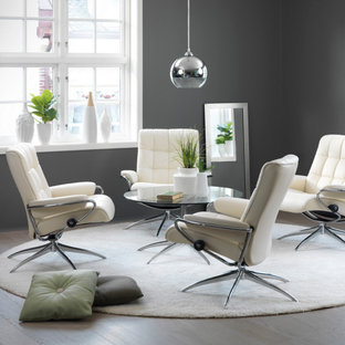 Idée de décoration pour un salon design.