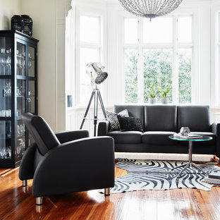 Idée de décoration pour un salon design.