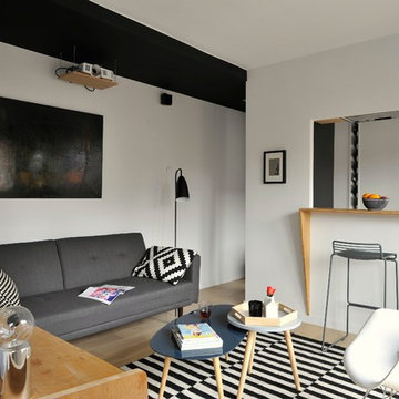 Aménagement appartement 35m² (conception Espace Au Carré)