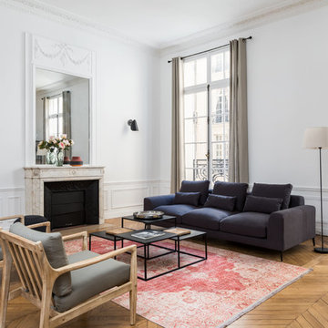 Aménagement d'un appartement de 180m carré avenue Victor Hugo Paris 16