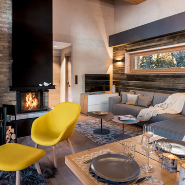 Aménagement et décoration d'un appartement en montagne