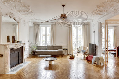 Nordisches Wohnzimmer in Paris