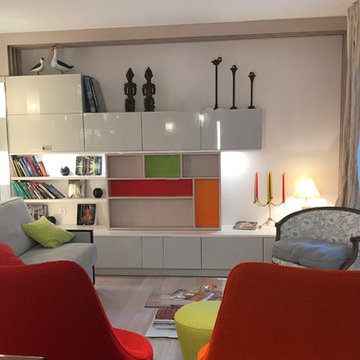 Appartement parisien en couleurs