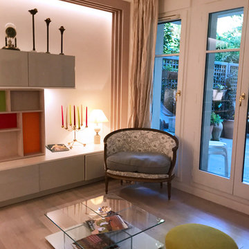 Appartement parisien en couleurs