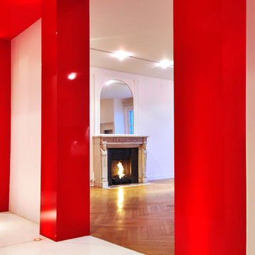 Appartement rouge