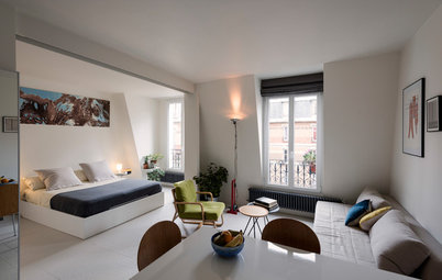 Visite Privée : Un pied-à-terre style loft au minimalisme chic